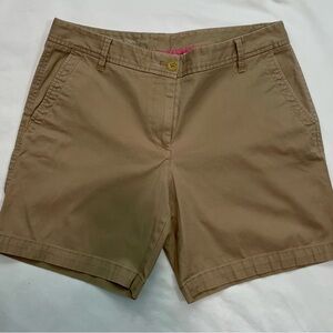 Talbots Women's Khaki Girlfriend Chino Shorts